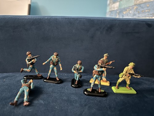 Lot posable britains - posable,